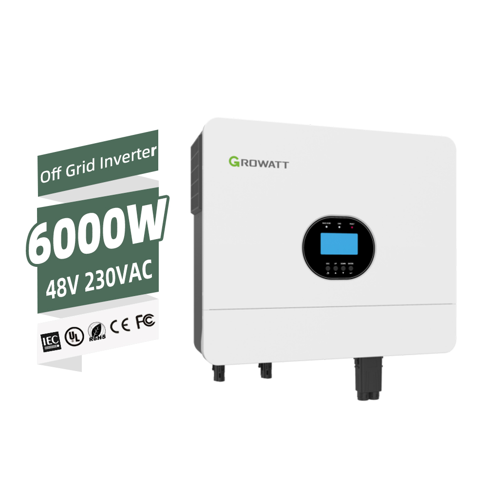 Growatt SPF 6000 ES Plus Single Phase Off Grid Solar Inverter